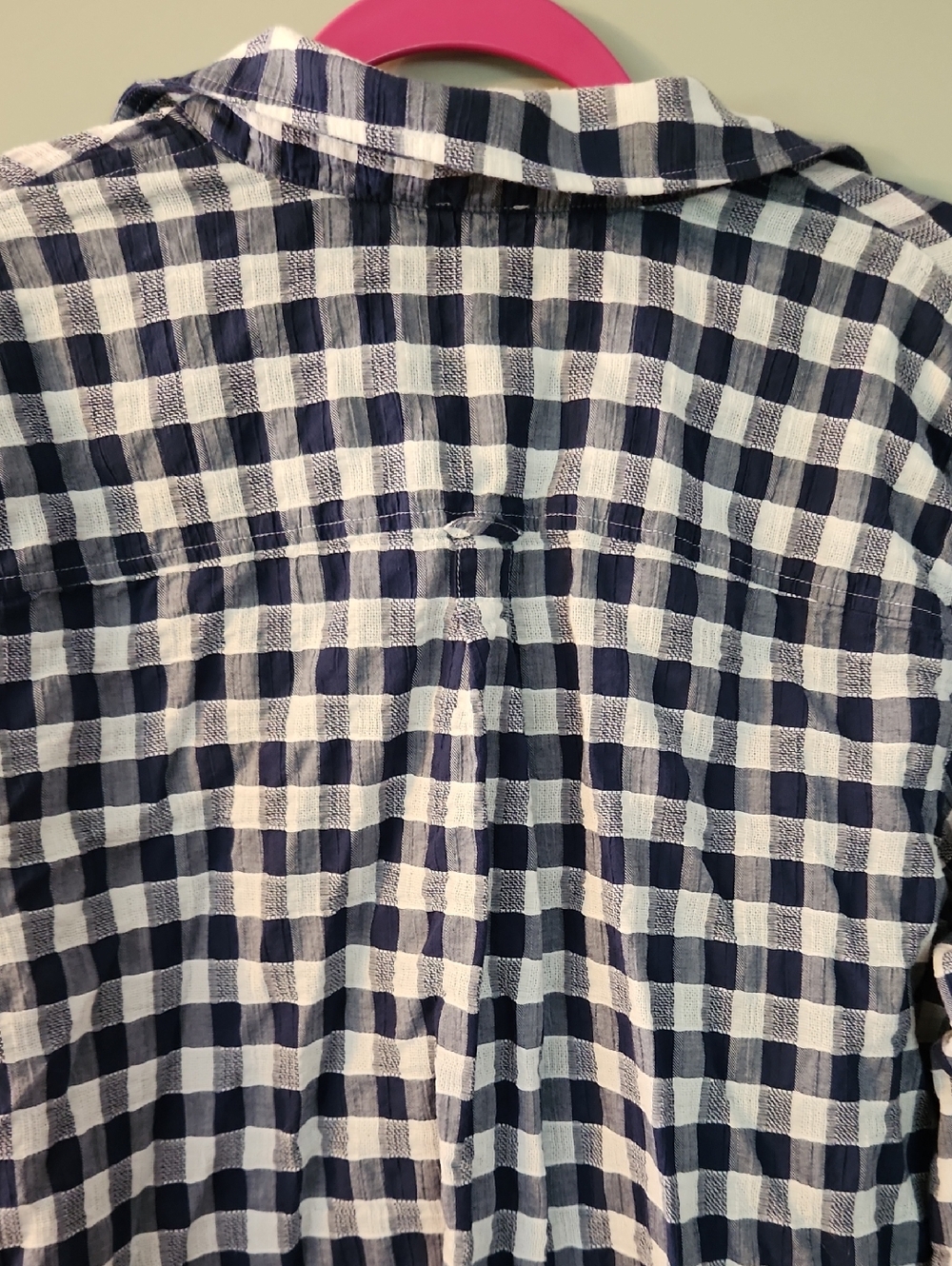 Talbots Checked Top - Picture 7 of 7